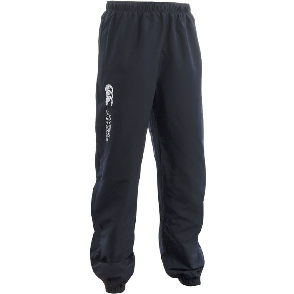 Canterbury Mens Open Hem Tracksuit Bottoms / Navy/White